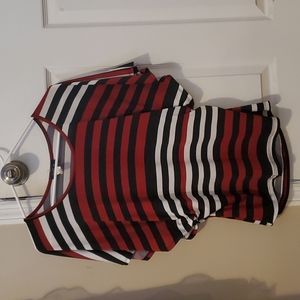 Like new, striped top